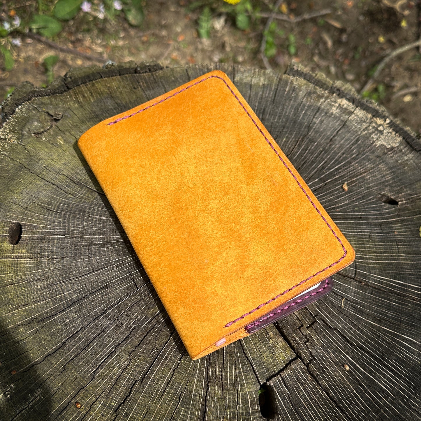 Field Notes Cover (Purple & Yellow)