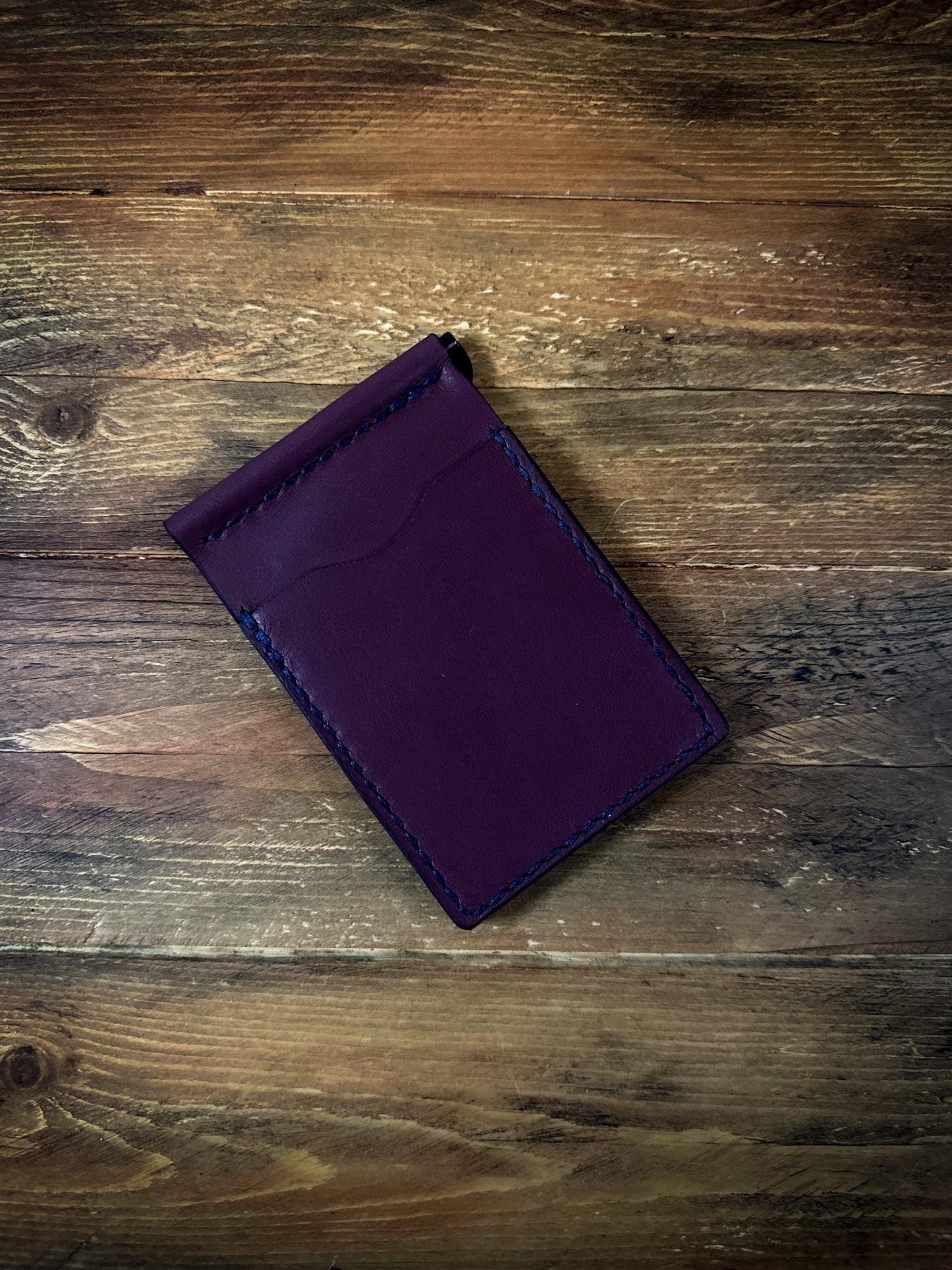 Purple Money Clip Wallet
