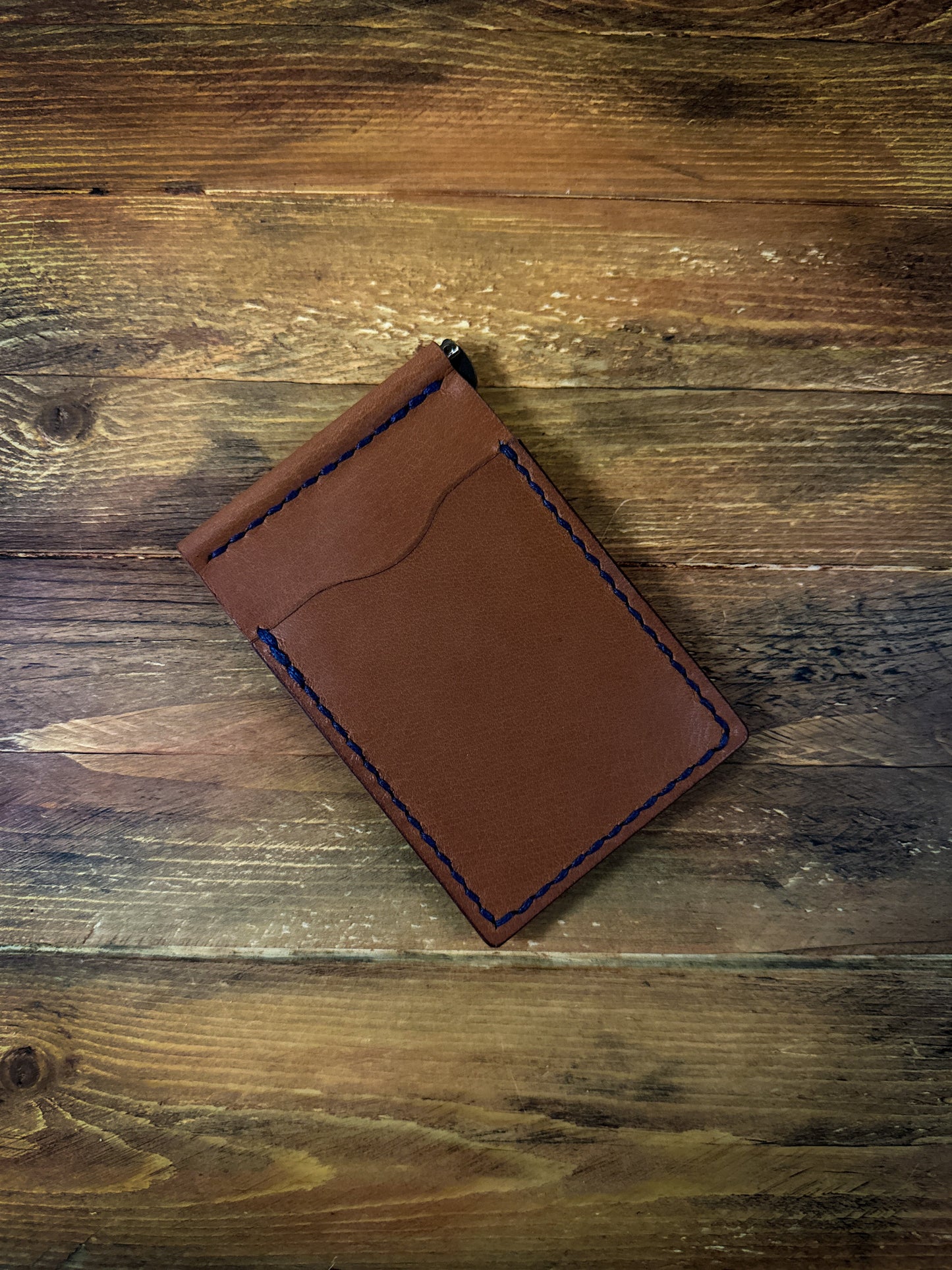 Tan Money Clip Wallet