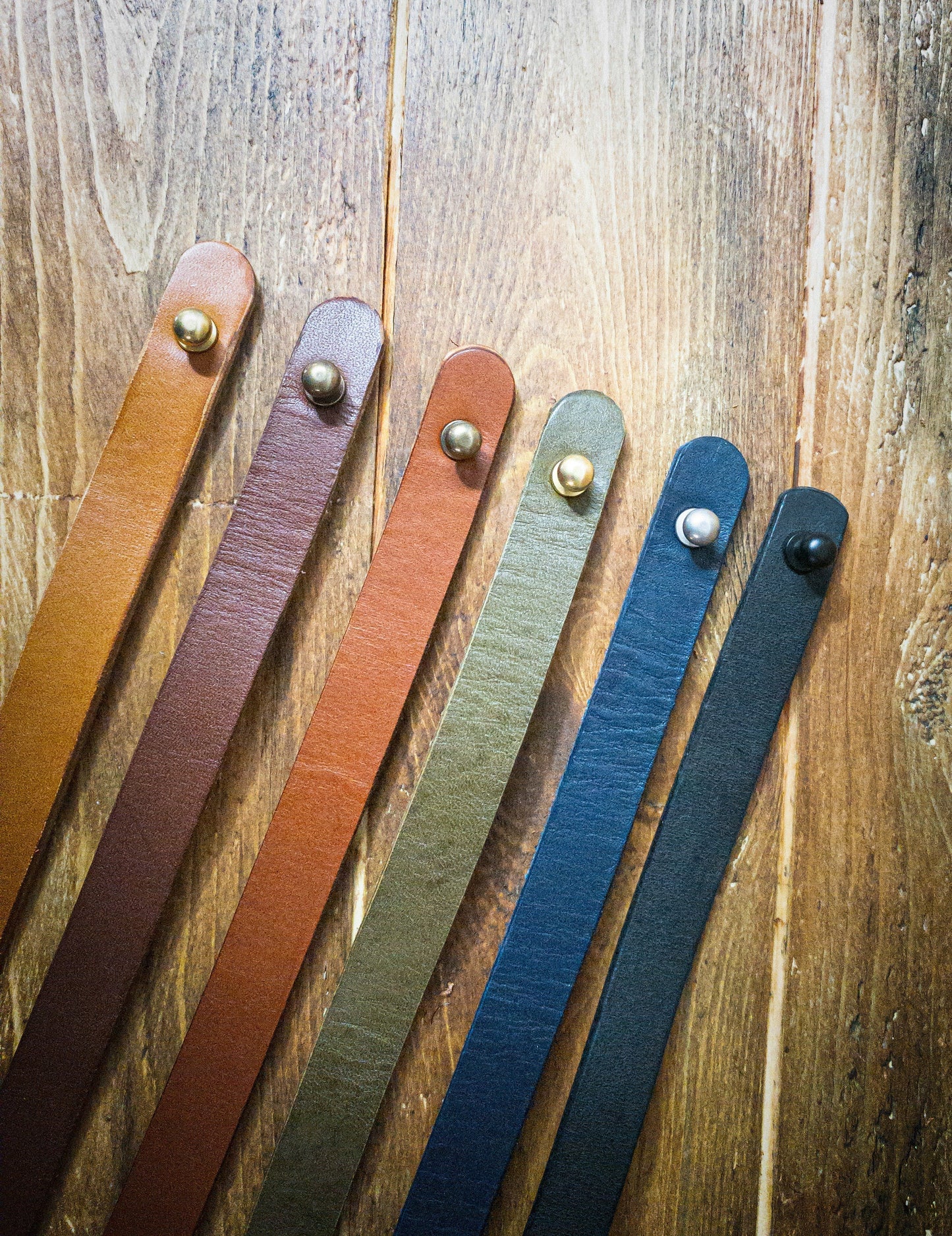 Brown Men's Leather Cuff